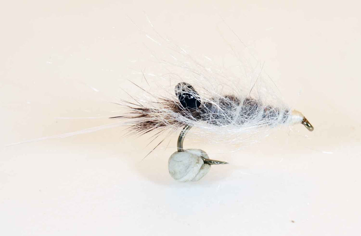 Mini Aura Shrimp Grey Coastal Fly