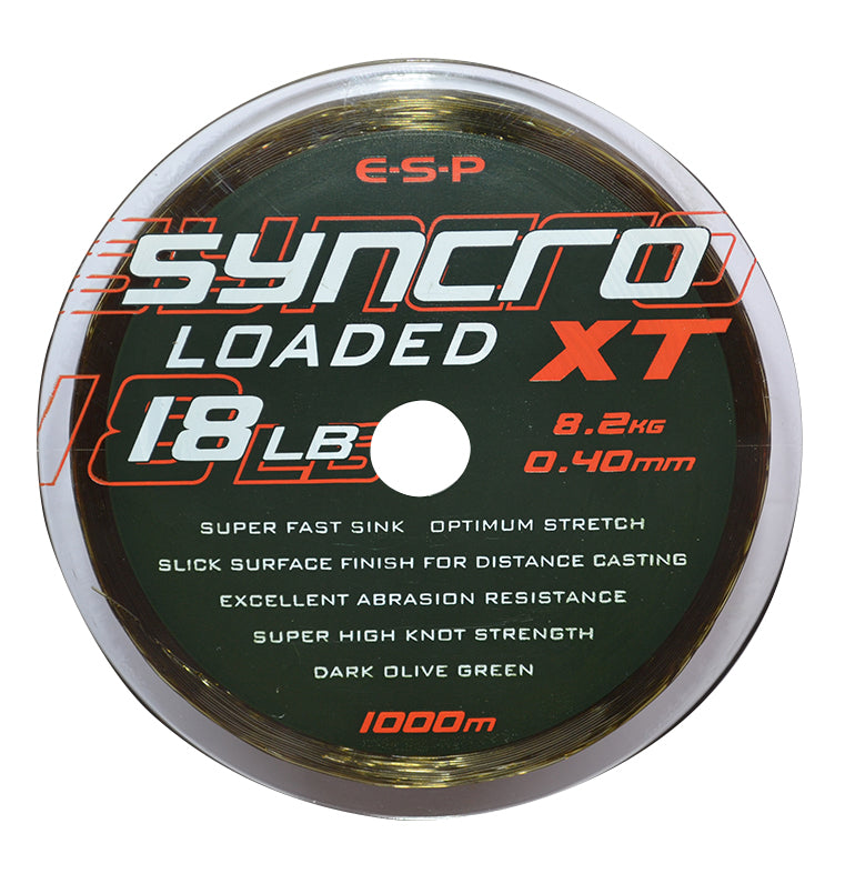 ESP Syncro XT Loaded 1000m Dark Olive Green