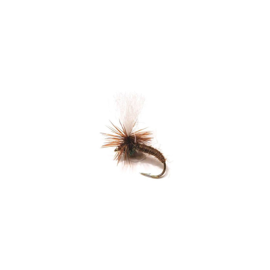 Unique Flies Klinkhammer Brown #12 Pakke m. 2 stk.