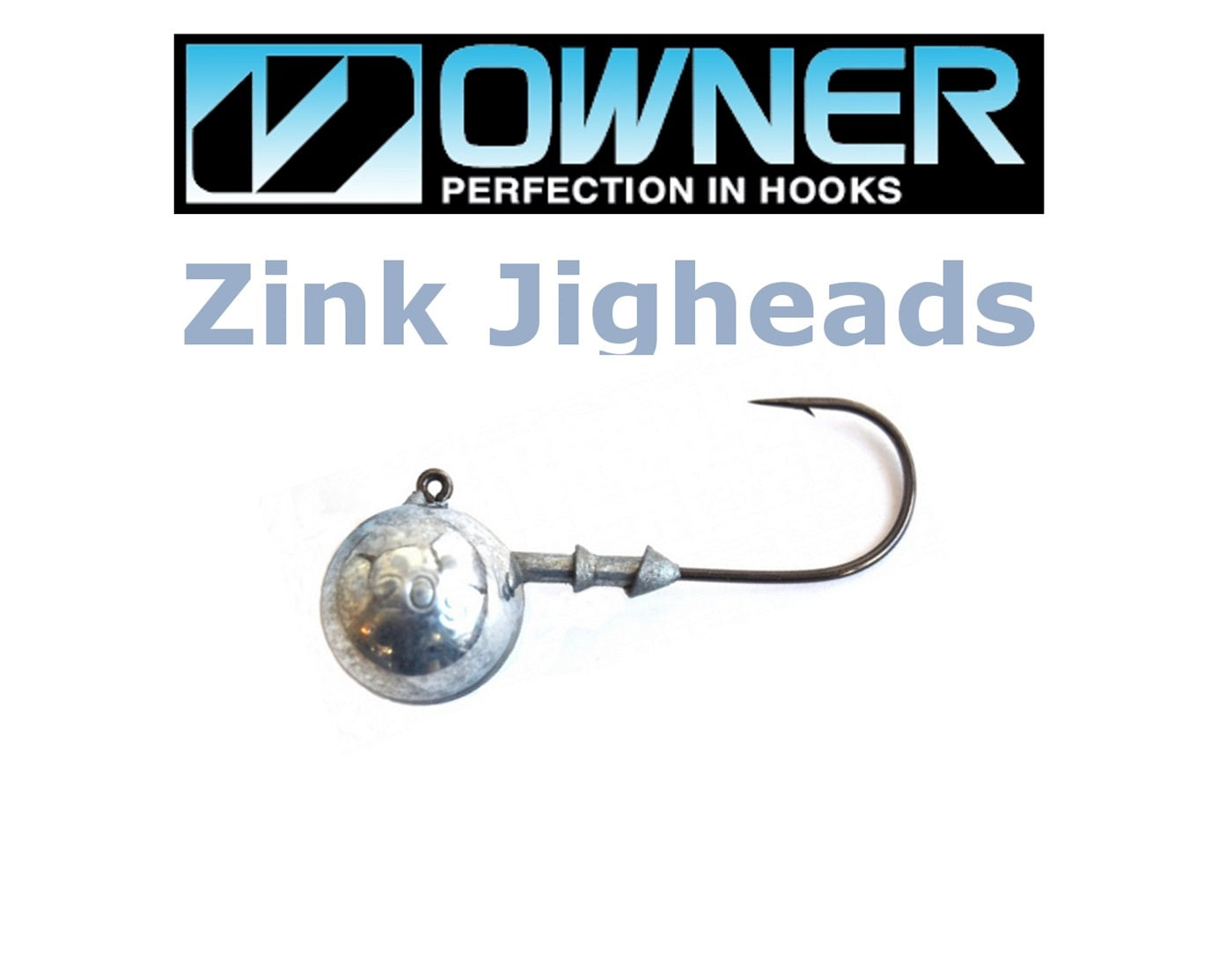 Owner Zinc Round Ultra Head Jig heads