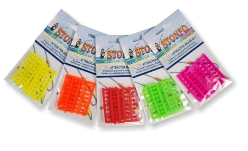 Stonfo Soft Glow Beads 5 forskellige farver Ø 5