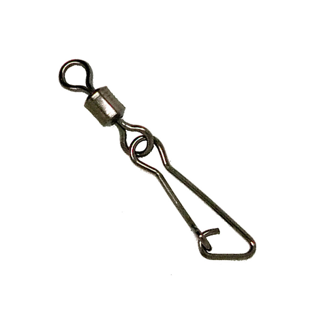Swivels with hook lock