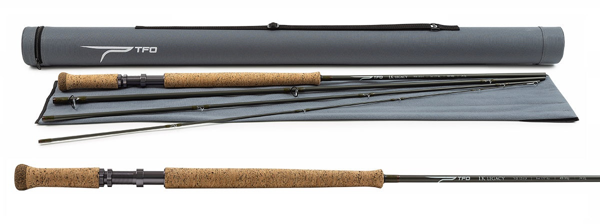 TFO LK Legacy 12 Foot #8 4-Piece Two-Handed Fly Rod