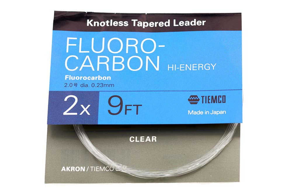 Tiemco Akron Fluorocarbon-Schnur 9 Fuß