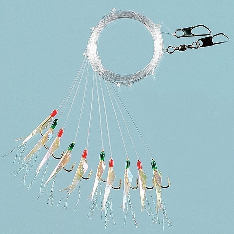Fladen Deep Sea Rig - Herring 10 pcs #7 - Recommended by Fluer.dk