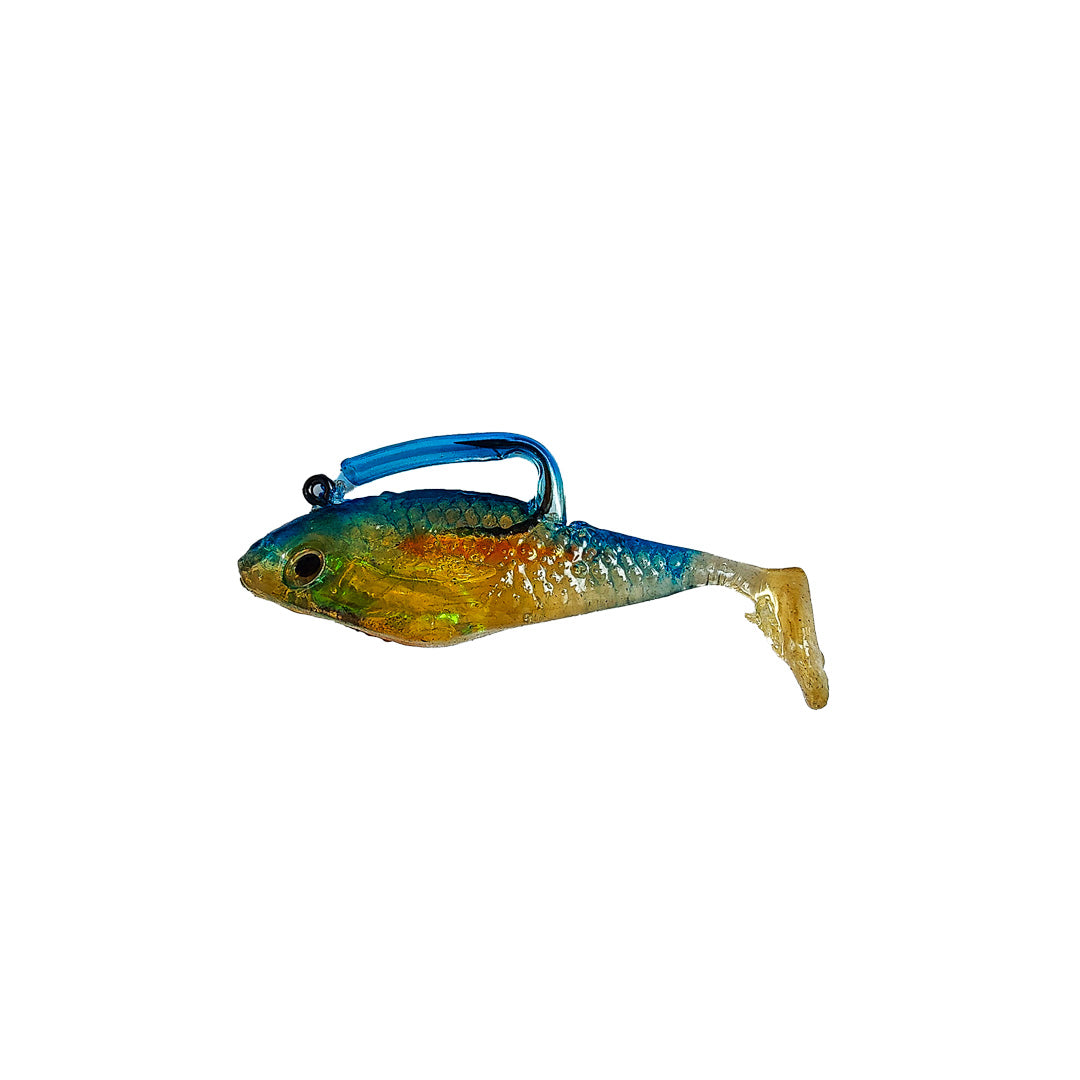 Small Blue/Red Jig 6cm
