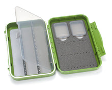 C&F Design Medium 2-Row WP Tube Fly Case w/3 Comp - Olive