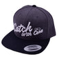 CWC Snapback Cap Black w/ Text
