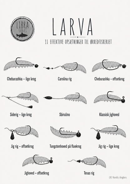 Libra Lures Larva - 30mm
