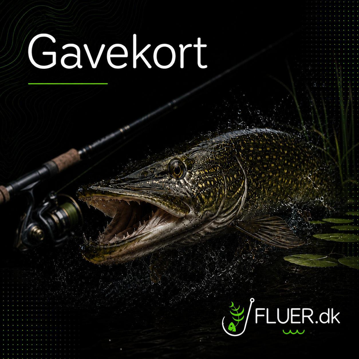 Gavekort til fiskegrej - Fluer.dk
