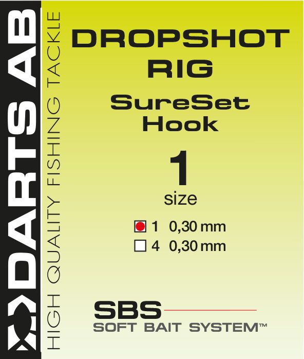 Darts Dropshot-Rig SureSet
