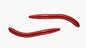 Libra Lures Fatty D'Worm - 65mm