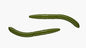 Libra Lures Fatty D'Worm - 65mm