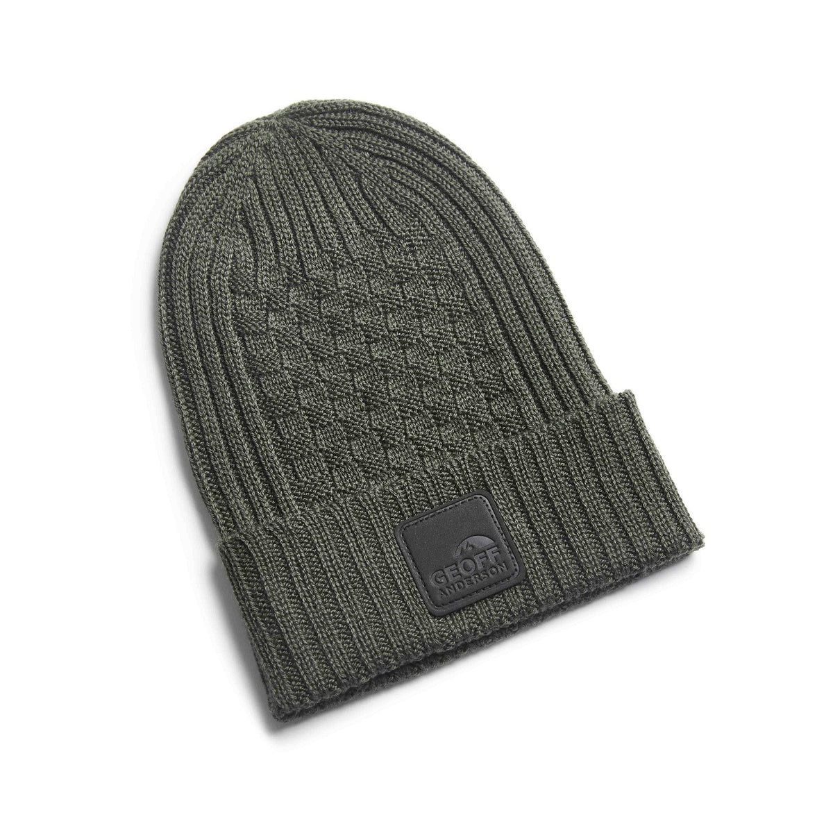 Geoff Anderson WizWool Wolf Beanie Green