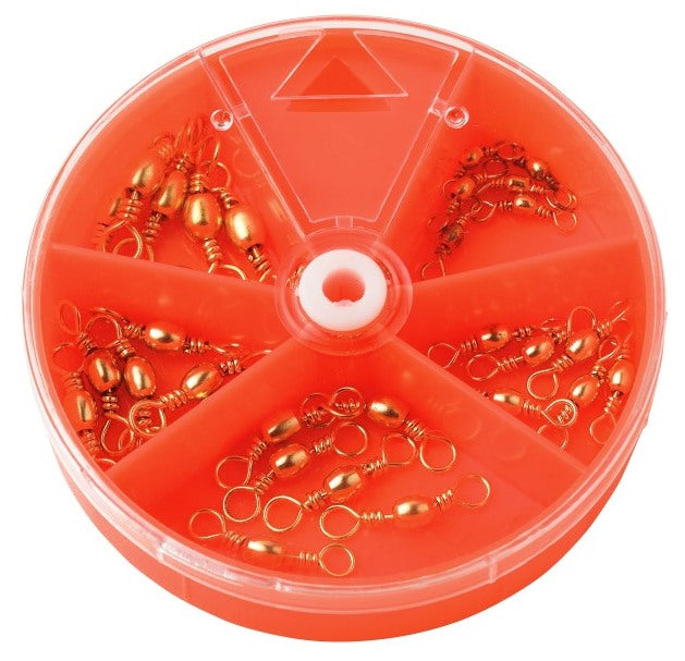 Kinetic Barrel Swivel Assorted 30 pcs.