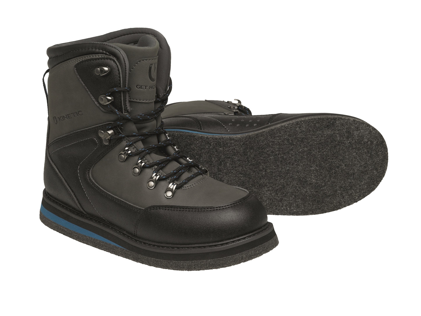 Kinetic GravelGaiter Wading Boots - Felt Sole