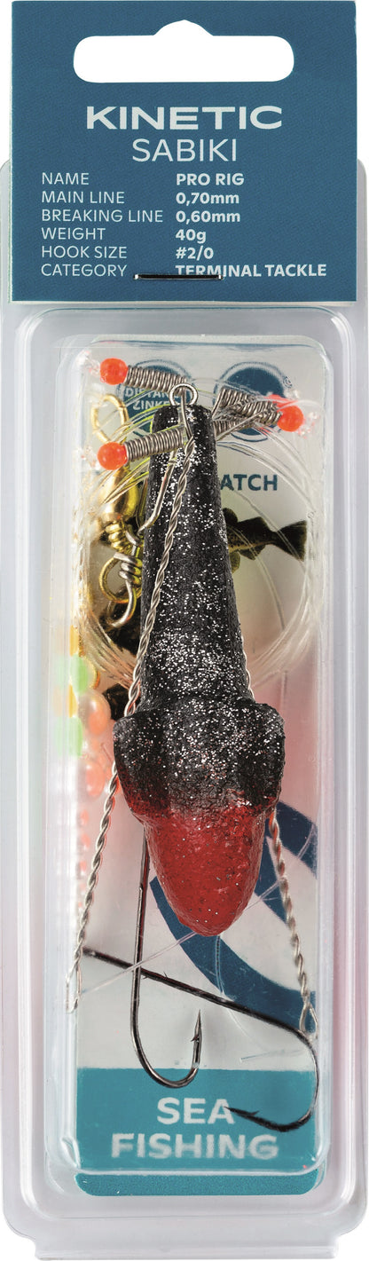 Kinetic Sabiki Pro Rig 40g
