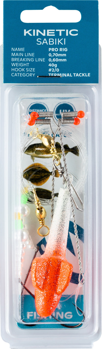Kinetic Sabiki Pro Rig 40g