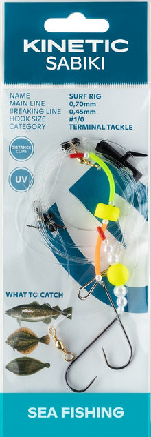 Kinetic Sabiki Surf Rig #1/0