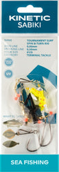 Kinetic Sabiki Tournament Surf Spin&Turn Rig #1/0