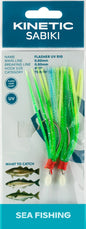 Kinetic Sabiki Flasher UV Rig #7/0