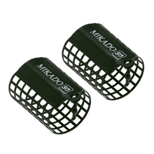 Mikado classic round cage feeder green 2 pcs. pack