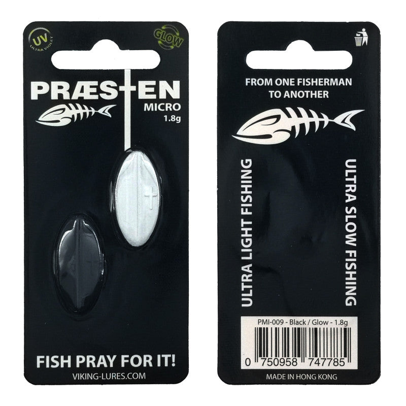 Priest Micro 1.8g Runner (2-pack).