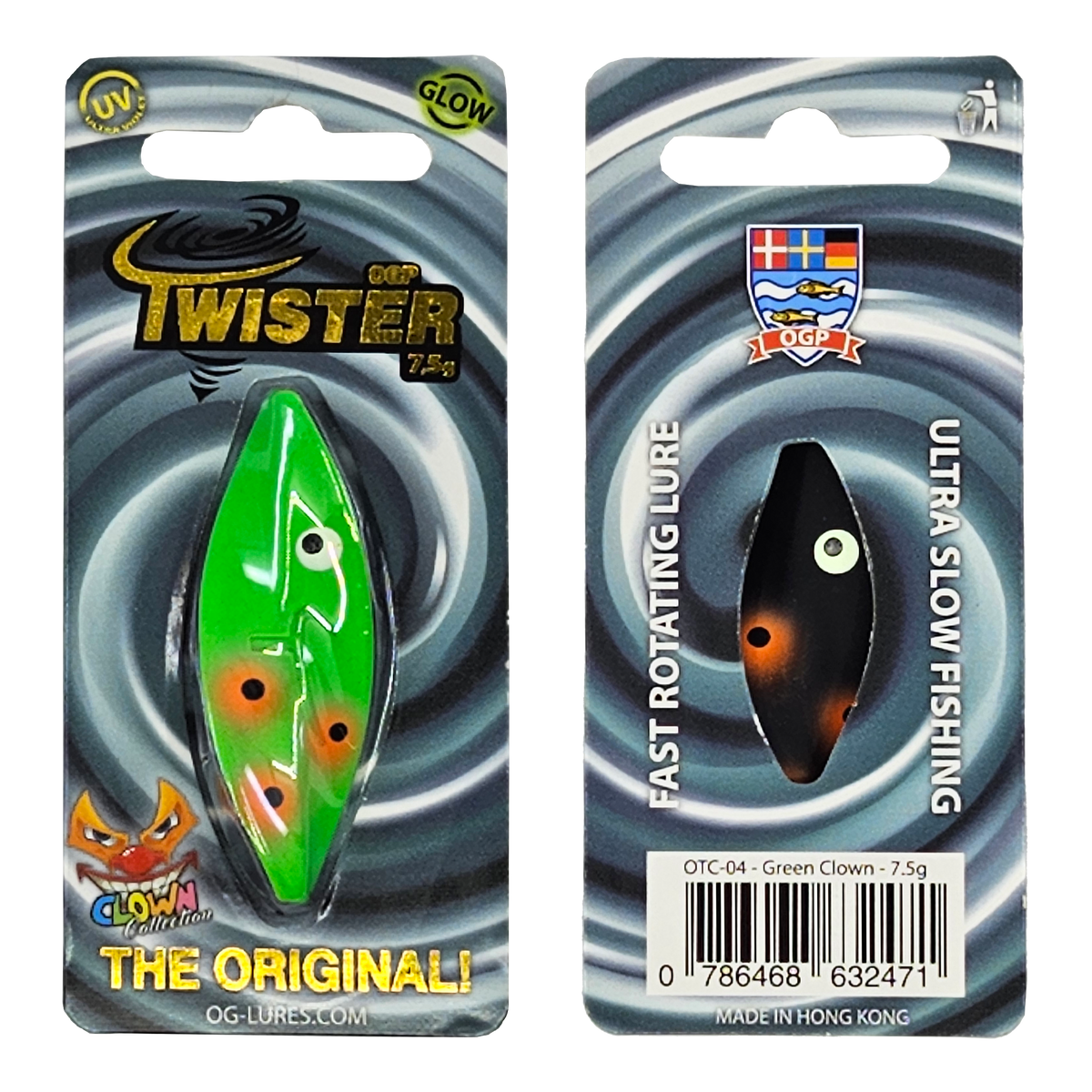 OGP Twister 7,5g - Clown Collection