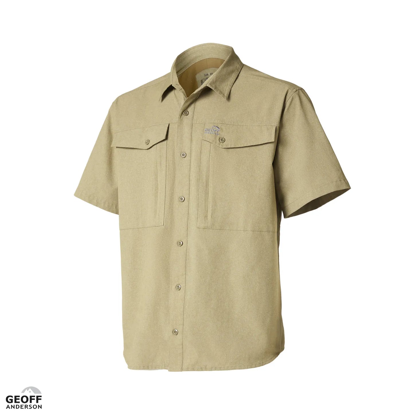 Geoff Anderson Zulo2 Short Sleeve Shirt Green