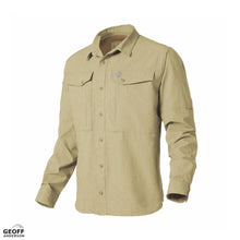 Geoff Anderson Zulo2 long sleeve shirt green