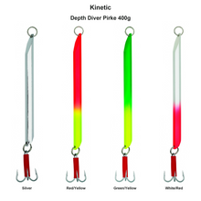 Farveoversigt – Kinetic Depth Diver Pirke 400g