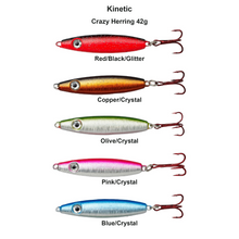 Farveoversigt – Kinetic Crazy Herring 42g