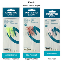 Farveoversigt – Kinetic Sabiki Shaker Rig #6