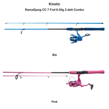 Farveoversigt – Kinetic RamaSjang CC 7 Fod 8-30g 2-delt Combo