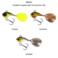 Farveoversigt – Westin DropBite Tungsten Spin Tail Jig 2,2cm 18g