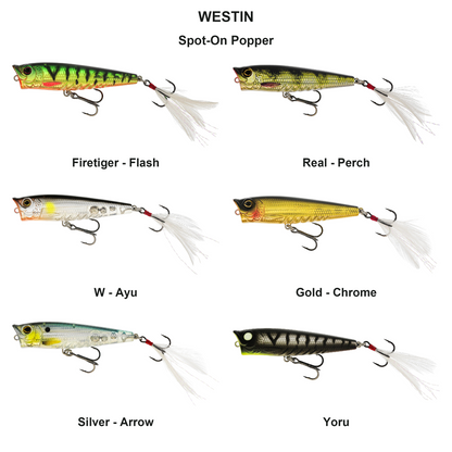 Farveoversigt – Spot-On Popper