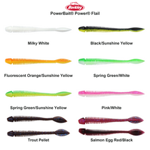Farveoversigt – Berkley PowerBait® Power® Flail