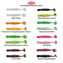 Farveoversigt – Berkley PowerBait® Power® Leech