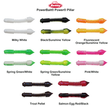 Farveoversigt – Berkley PowerBait® Power® Pillar