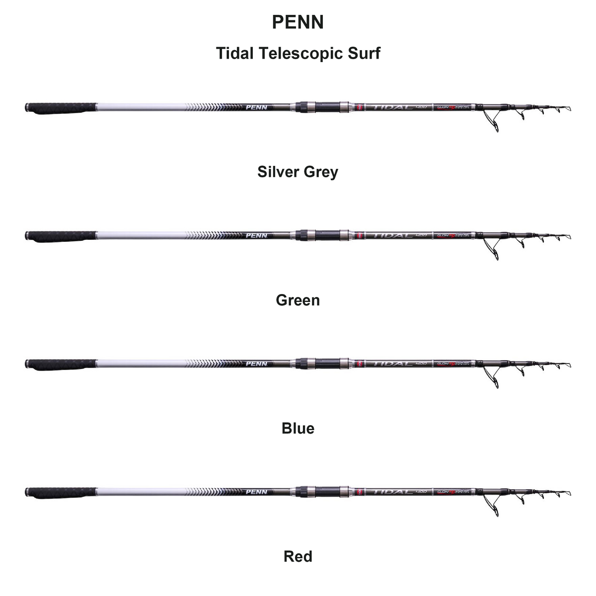 Farveoversigt – PENN Tidal Telescopic Surf