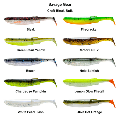 Farveoversigt – Savage Gear Craft Bleak Bulk