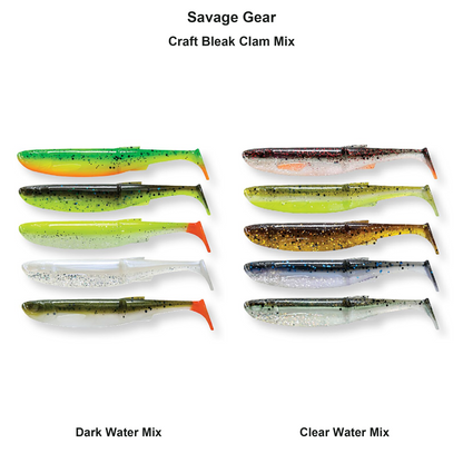Farveoversigt – Savage Gear Craft Bleak Clam Mix
