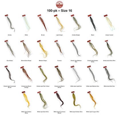 Farveoversigt – Whiting 100-pk – Size 16