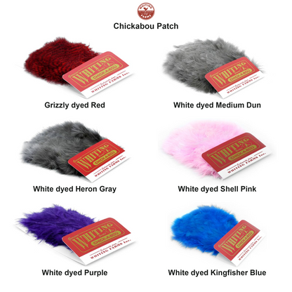 Farveoversigt – Whiting Chickabou Patch