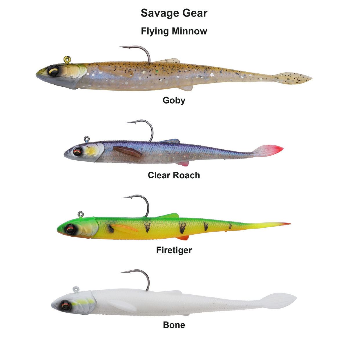 Farveoversigt – Savage Gear Flying Minnow