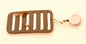 A. Jensen Fly Patch On Pin-On-Reel