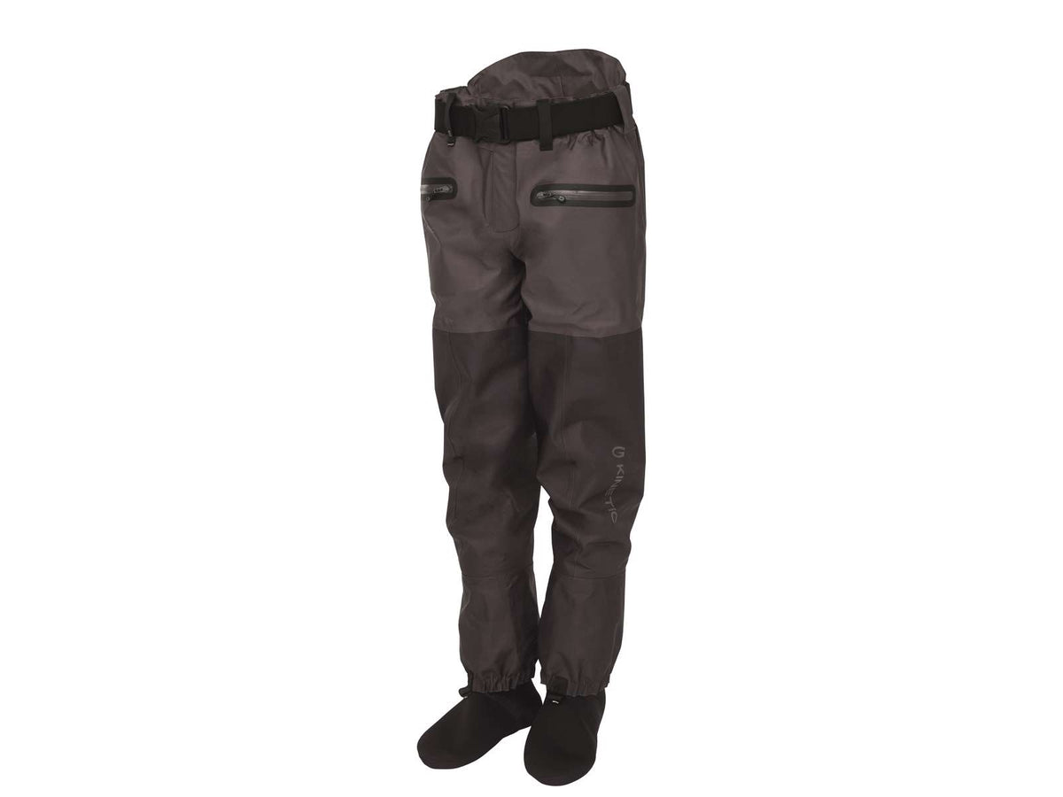 Kinetic X5 Waist St. Foot Boulder Gray Breathable Waders