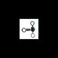 Darts AB 3 Swivels "Rolling"