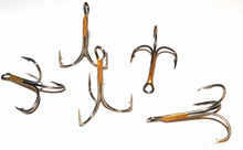 5 pieces 2X Treble Eagle claw #1/0 treble hooks